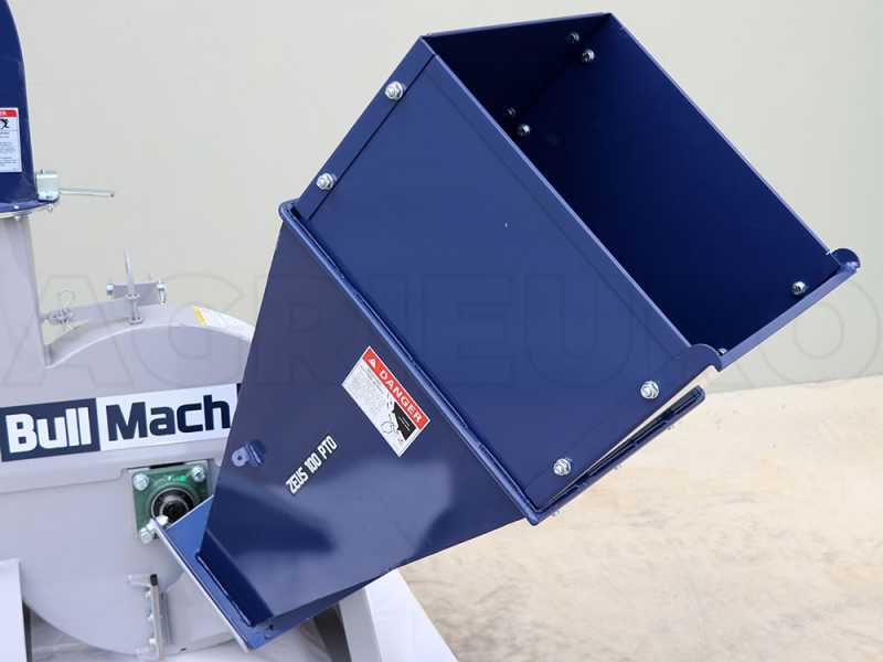 BullMach ZEUS 100 PTO - Tractor-mounted garden shredder - With three-point hitch