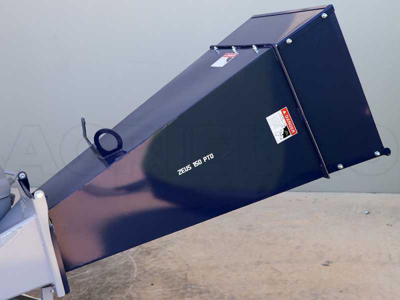 BullMach ZEUS 150 PTO - Tractor-mounted garden shredder - chipper with 3-point hitch