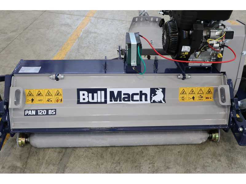 BullMach PAN 120 L - ATV-mounted Trailed Rough Cut Mower - Loncin G420FD