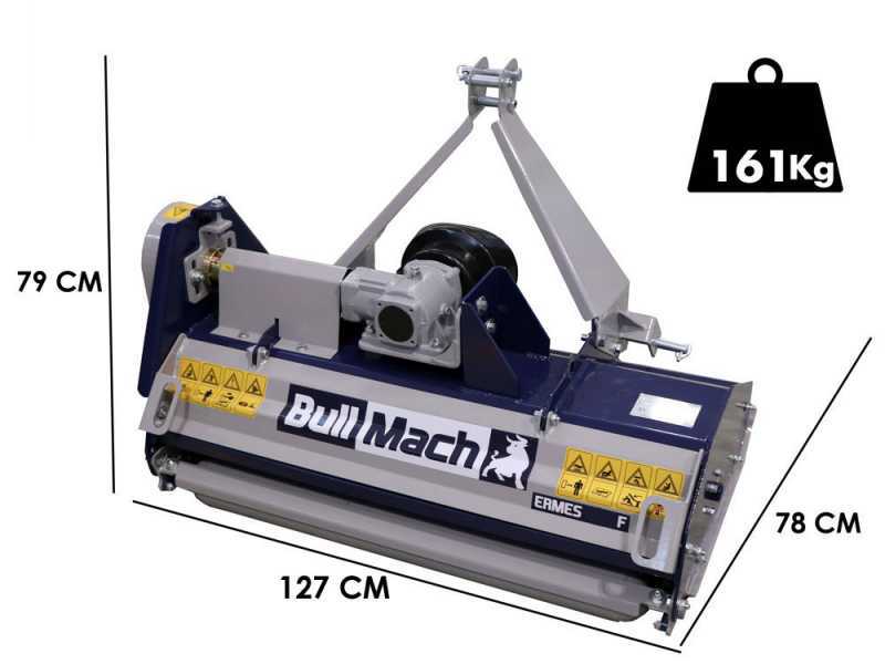 BullMach ERMES 115 F - Tractor-mounted Flail Mower - Light Series