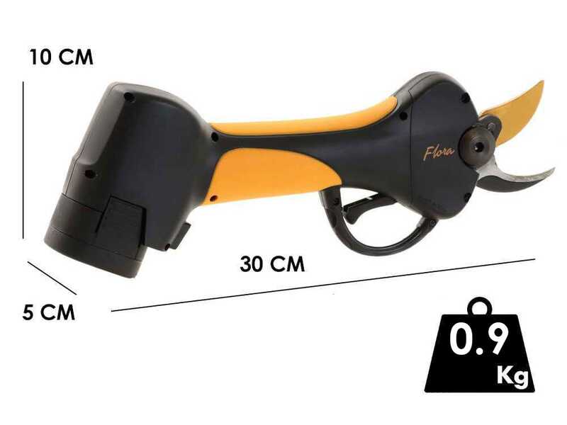 Agritec Flora PC32 Electric Pruning Shears - 2 2,5Ah Batteries