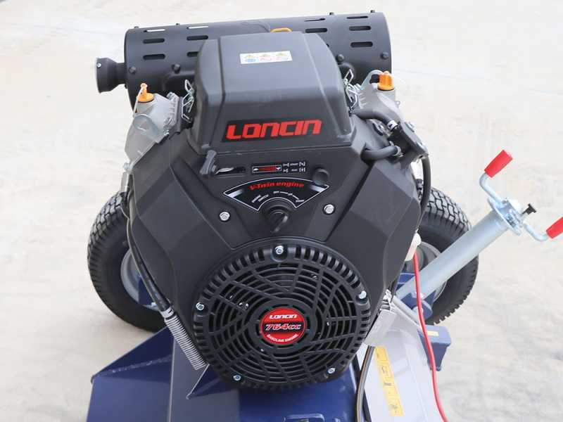 BullMach PAN 150 L - ATV-mounted Trailed Petrol Rough Cut Mower - Loncin LC2V80FD