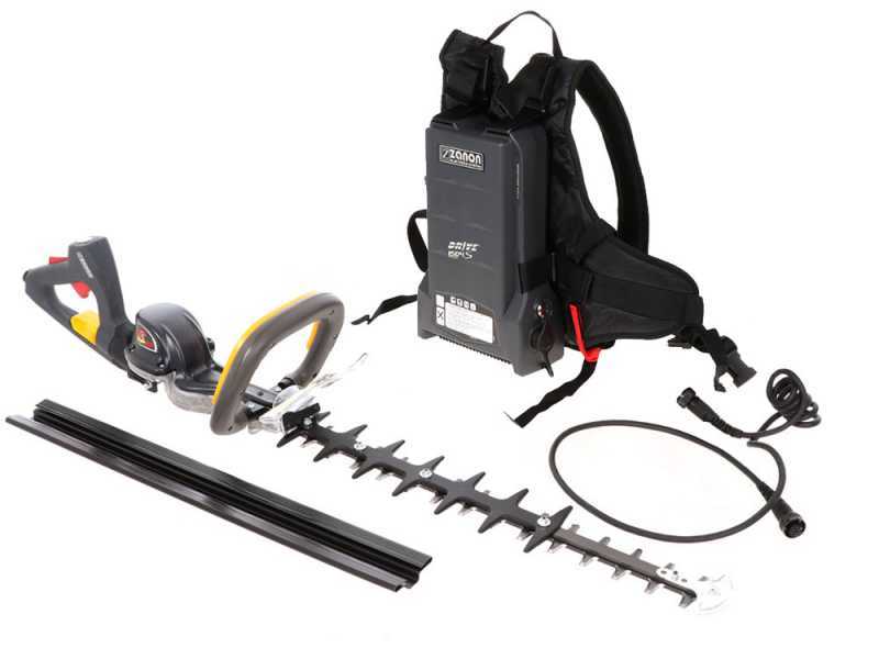Zanon Raptor 600 Battery-powered Hedge Trimmer - 60 cm Blade - 50.4 V 15.9Ah