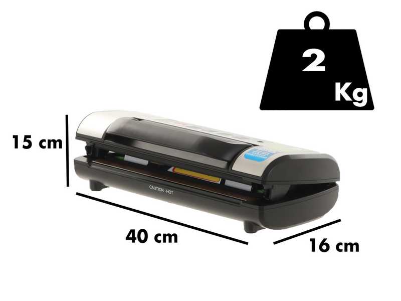 Laica VT3217 - Automatic Vacuum Sealer - 32cm Sealing Bar