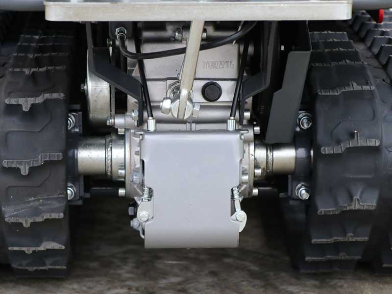 Zanon BC 90 Cingo - Self-propelled Track-mounted garden shredder on wheelbarrow - Honda GX390 engine