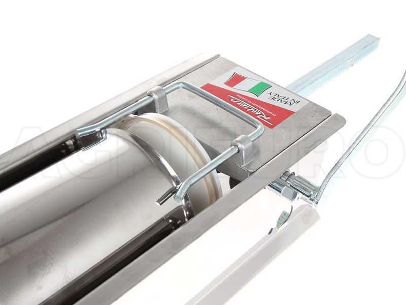 Reber 8966 N INOX - 3 Kg Manual Sausage Stuffer - 2 Speeds
