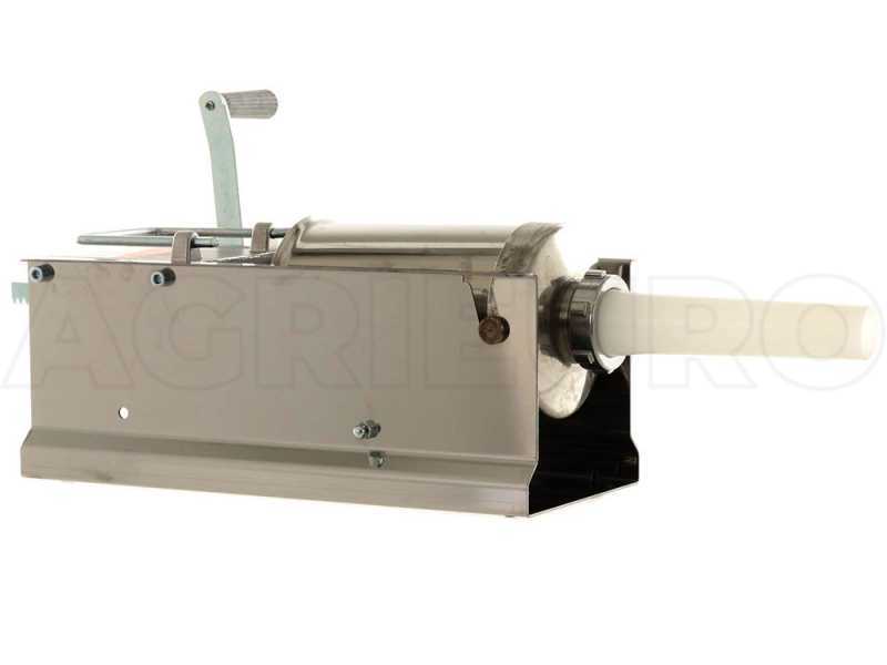 Reber 8966 N INOX 3Kg Manual Sausage Filler , best deal on AgriEuro
