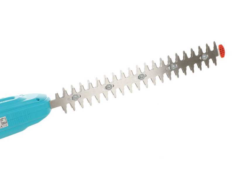 Gardena THS 42/18V P4 Ready To Use Set 42 cm Electric Hedge Trimmer on Telescopic Pole, 18 V-2.5Ah Lithium Battery