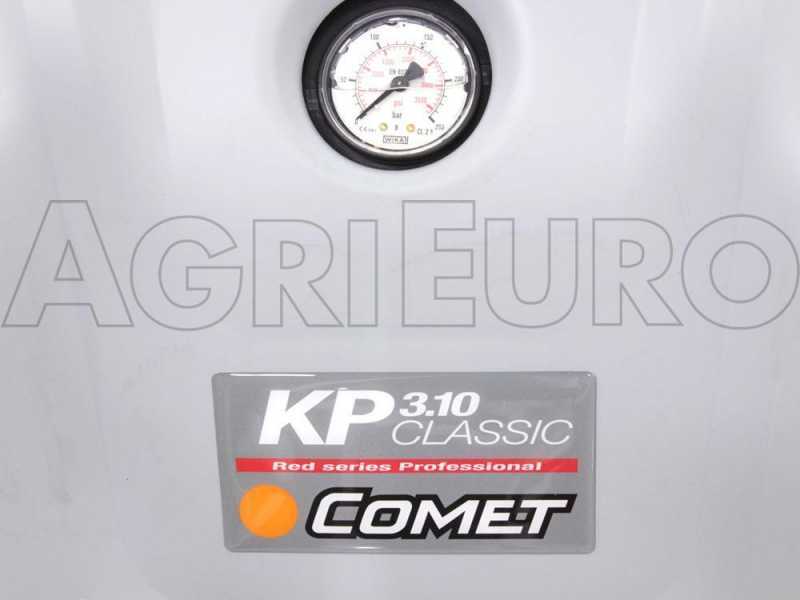 Comet KP CLASSIC 3.10 10/140 M single-phase hot water pressure washer - Brass pump