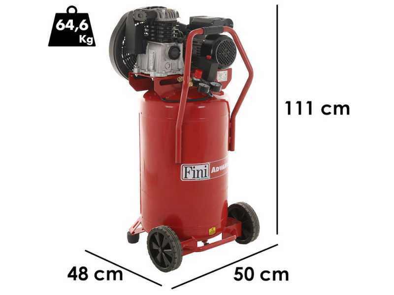 Fini Advanced MK 102-90V-2M - Vertical Electric Air Compressor - 2 Hp Motor