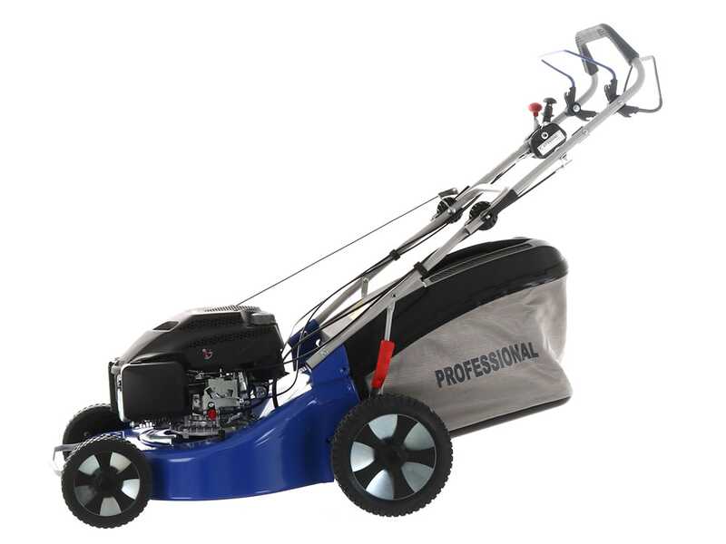 Ma.ri.na Systems YLM 354S VV Self-propelled Petrol Lawn Mower  - 52 cm Cutting Width - Yamaha MA190 Engine - 4 in1