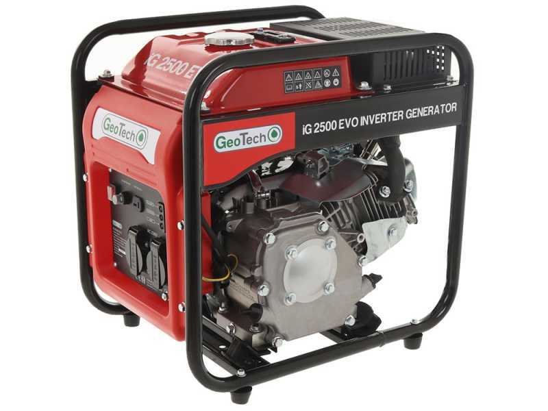 Geotech iG 2500 EVO - 2.5 kW Petrol inverter Power Generator - DC 2.2 kW Single-phase
