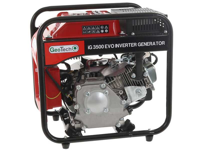 Geotech iG 3500 EVO - 3.5 kW Petrol inverter Power Generator - DC 3.2 kW Single-phase