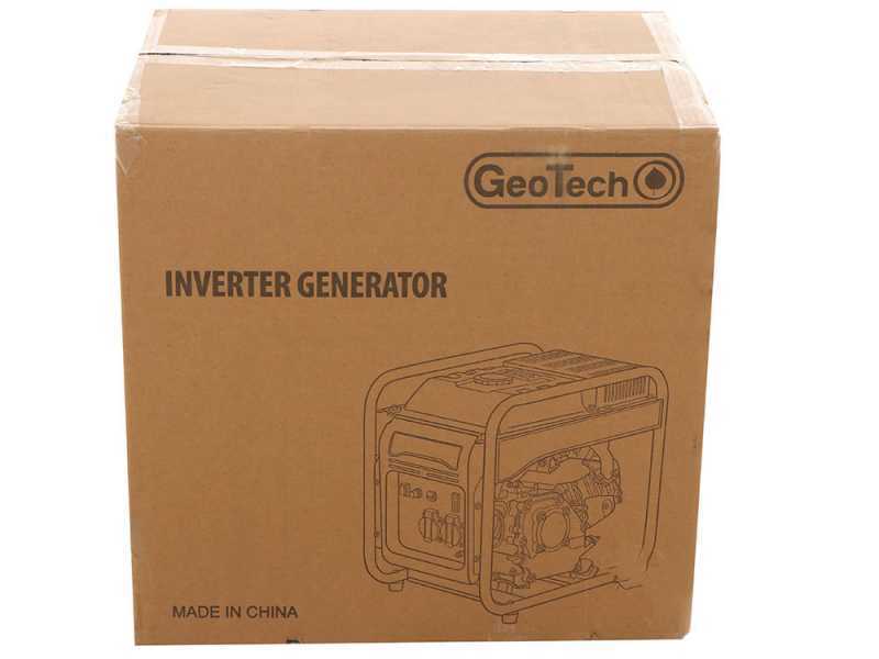 Geotech iG 3800 EVO - Wheeled Petrol inverter power generator 3.8 kW - DC 3.5 kW Single phase