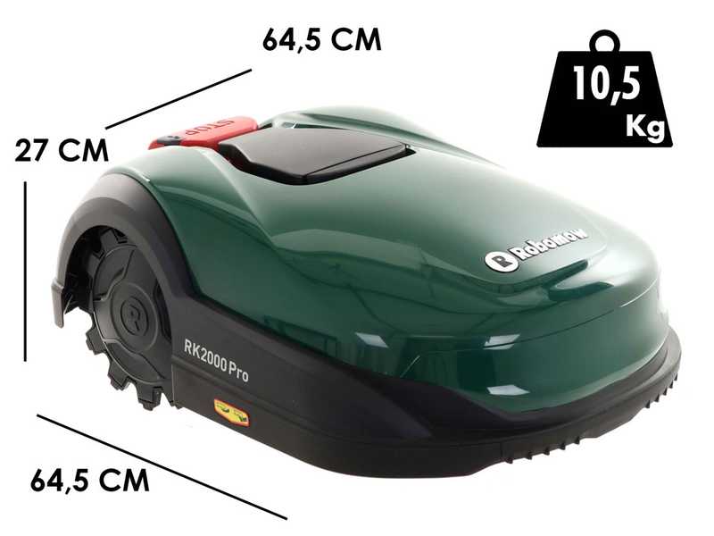 Robomow battery powered robotic lawn mower on sale