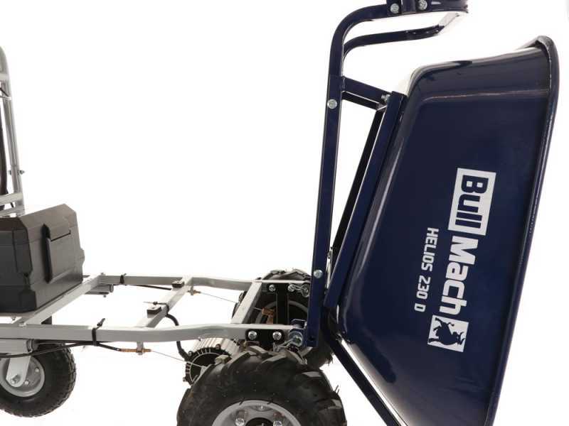BullMach Helios 230 D Electric Wheelbarrow with 2 Batteries 48V 2Ah
