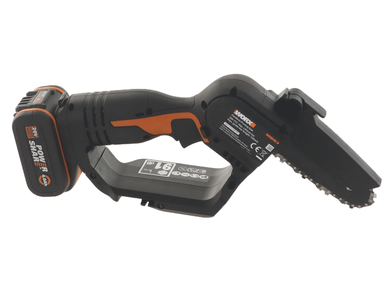 Battery powered hand shop saw