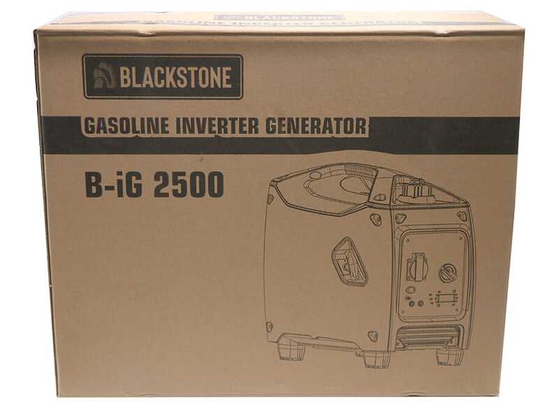 BlackStone B-iG 2500 - 2.2 kW Wheeled Petrol Inverter Power Generator - DC 2 kW Single-phase
