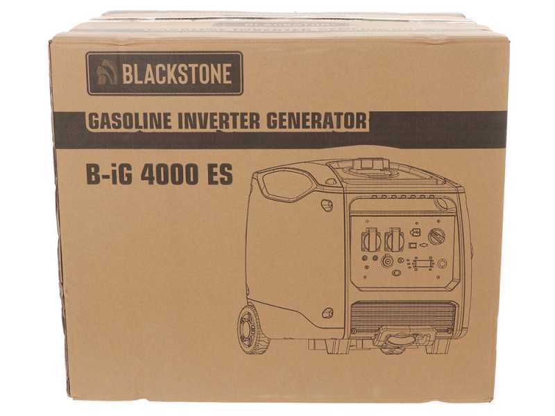 BlackStone B-iG 4000 ES - 3.8 kW Wheeled Petrol Inverter Power Generator - DC 3.5 kW Single-phase