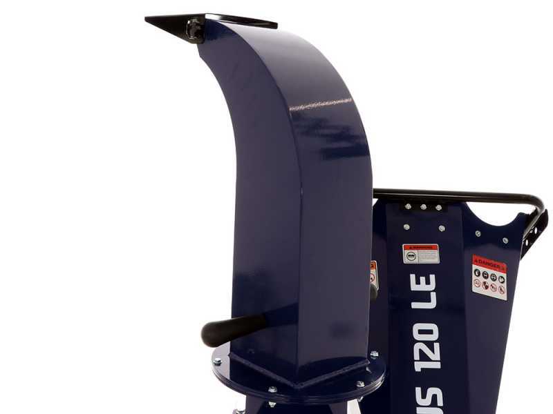 BullMach ZEUS 120 BSE - Professional petrol wood chipper - B&amp;S XR2100 13.5 HP engine with electric start