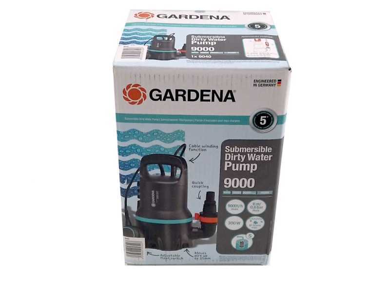 Gardena 9000 9040-20 Submersible Water Pump for dirty water - stainless steel