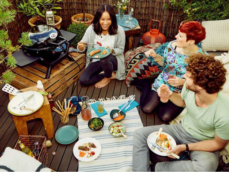 Outdoorchef MiniChef 420 E Electric Grill - 78x53x43 with &Oslash; 42 cm Grid