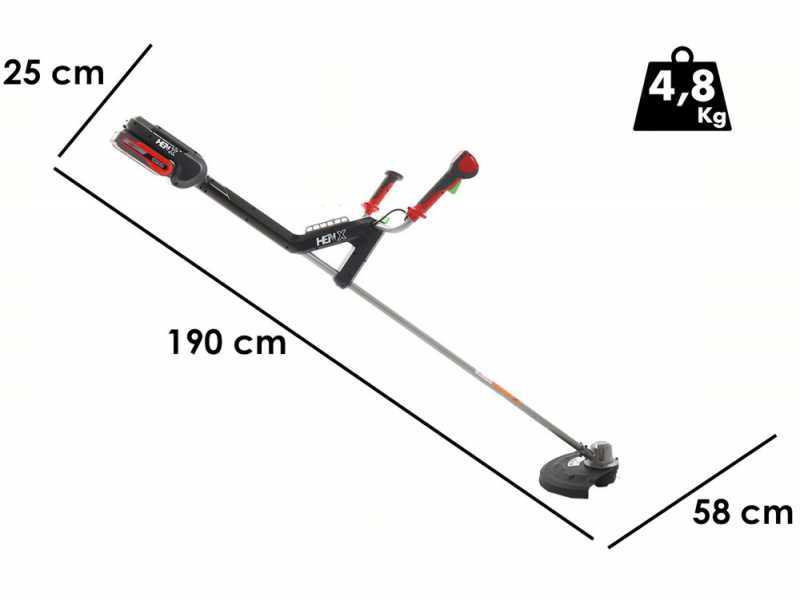 Henx H36DCU350 - Battery-powered Brush Cutter - 40V - WITHOUT BATTERY AND CHARGER