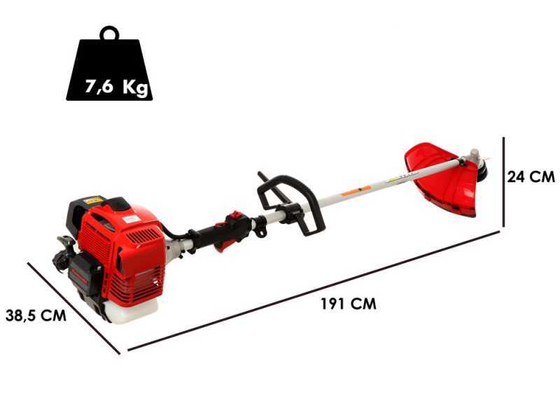 Kawasaki ATJ 45 S I - Petrol brush cutter - Attila shaft