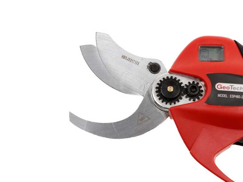 GeoTech Pro ESP 460-2 EVO Electric Pruning Shears - 43.2V 4Ah Battery - 40mm Cutting diameter