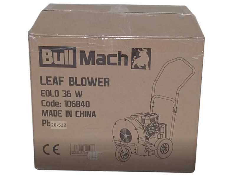 BullMach EOLO 36W - Petrol wheeled leaf blower - Rato 7 HP