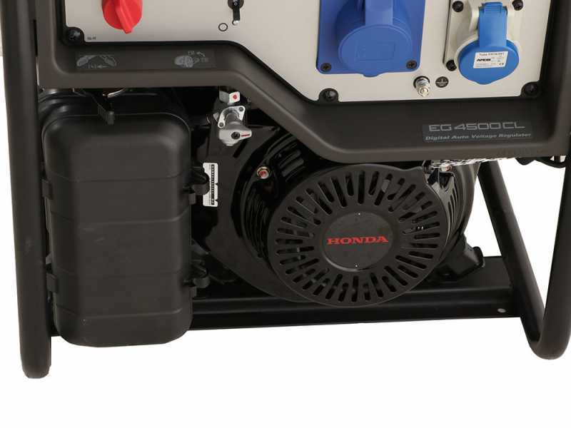 Honda EG 4500 CL - 4.5 kW Petrol Power Generator with AVR - DC 4 kW Single-phase