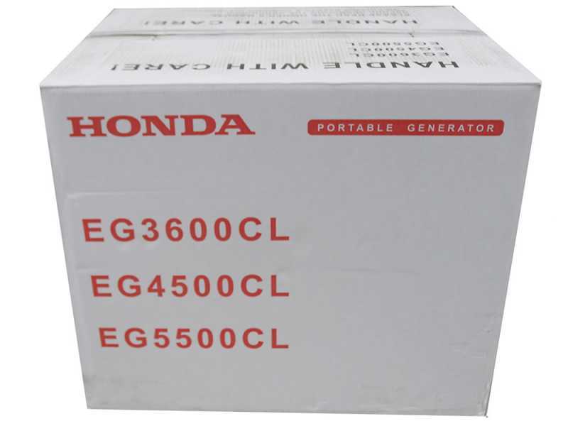 Honda EG 4500 CL - 4.5 kW Petrol Power Generator with AVR - DC 4 kW Single-phase