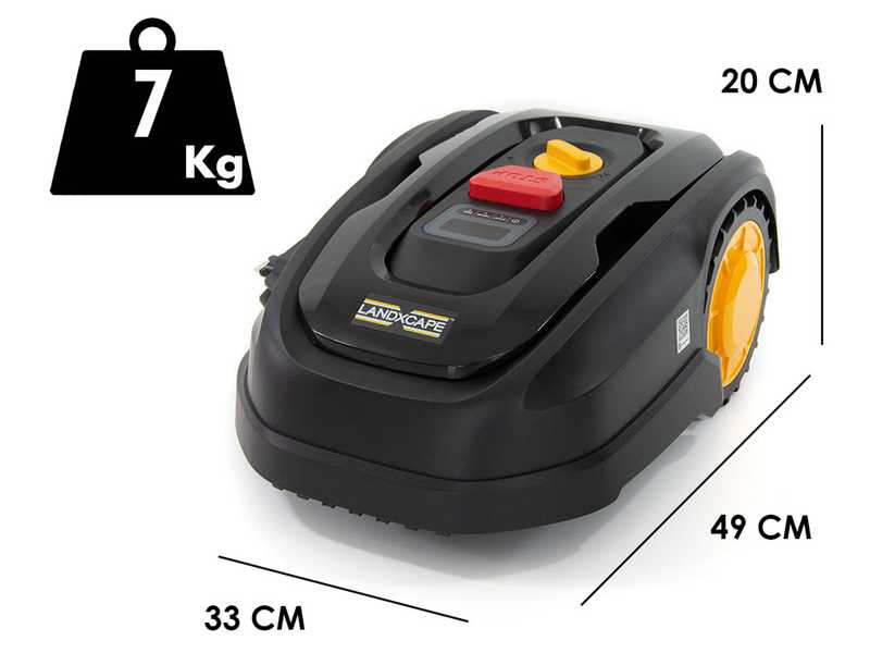 Landxcape LX796 Robot Lawn Mower with Perimeter Wire best deal on AgriEuro