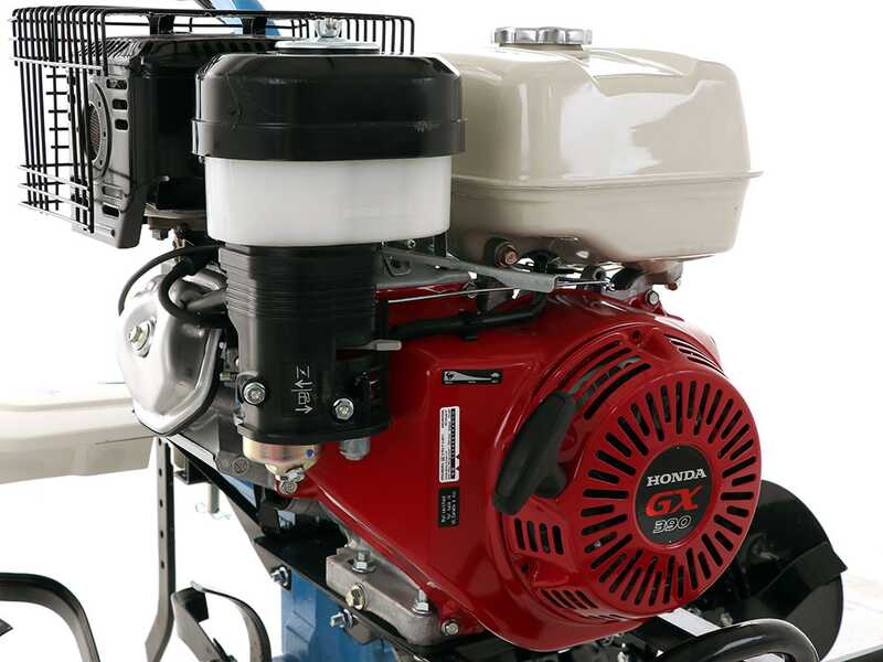 AGT 13000 - 13 HP Petrol Garden Tiller - Honda GX390 389 cc Engine - 2+1 Reverse Gear Gearbox