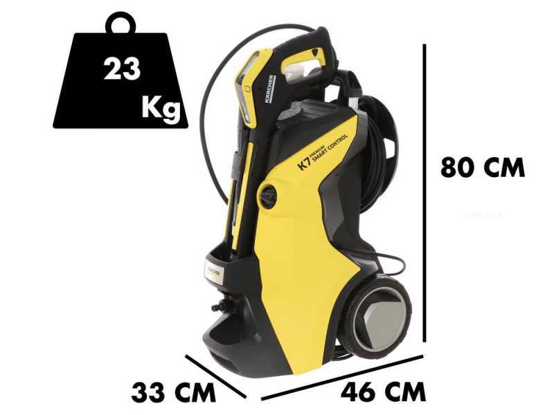Karcher K7 Premium Smart Control Home - Cold water pressure washer with T7 surface washer - 180 bar - With Bluetooth and Home &amp; Garden App