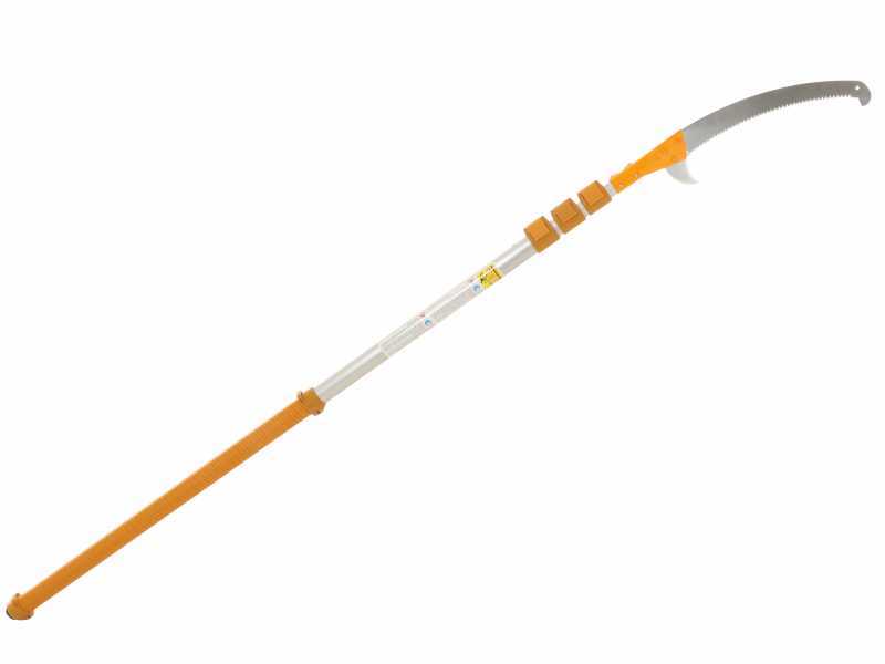 Heavy-duty Silky Hayate 6100 Pruning Saw on aluminium telescopic pole