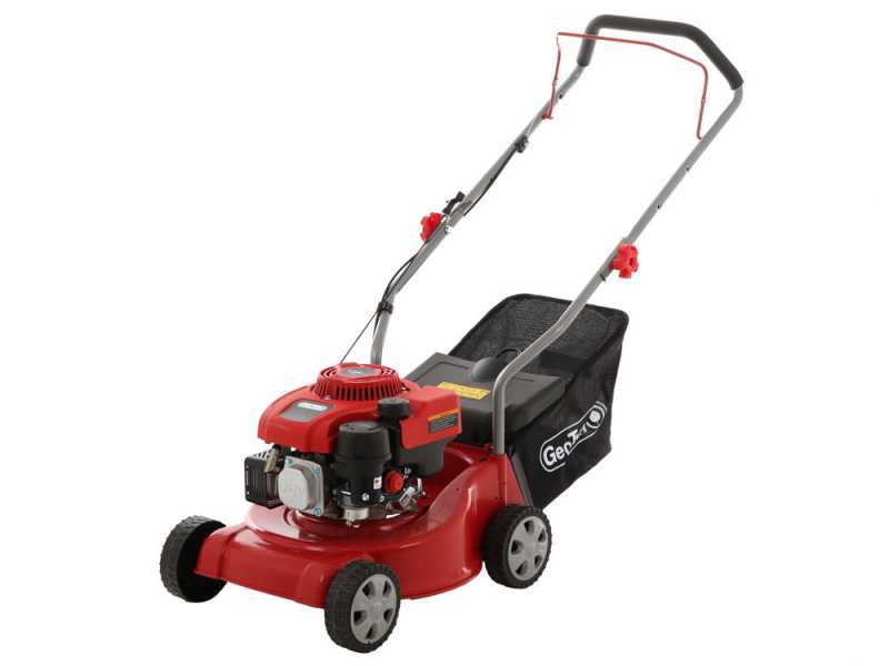 GeoTech P40 130B EVO Petrol Lawn Mower with a GeoTech 132 cc Engine