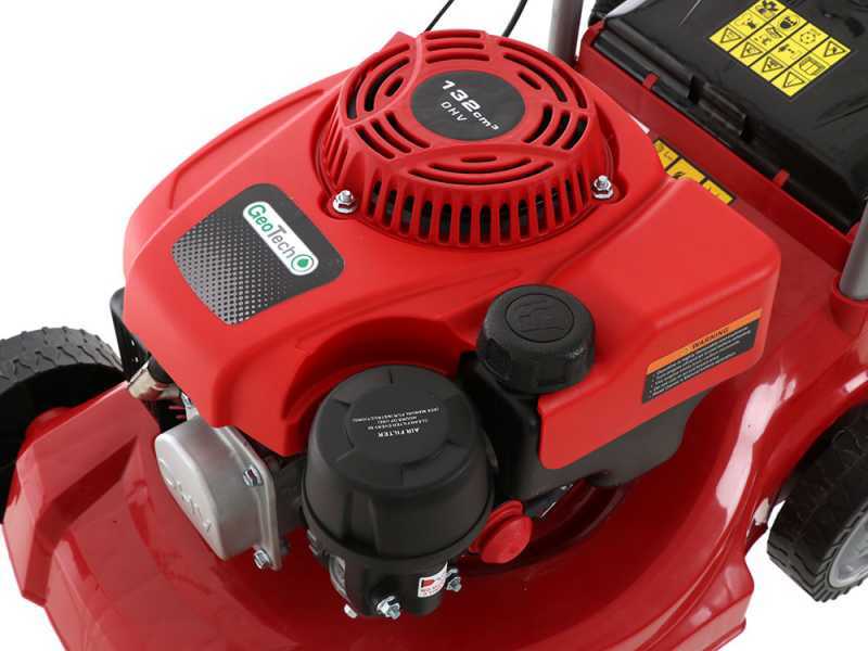 GeoTech P40 130B EVO Petrol Lawn Mower with GeoTech 132 cc Engine best deal on AgriEuro