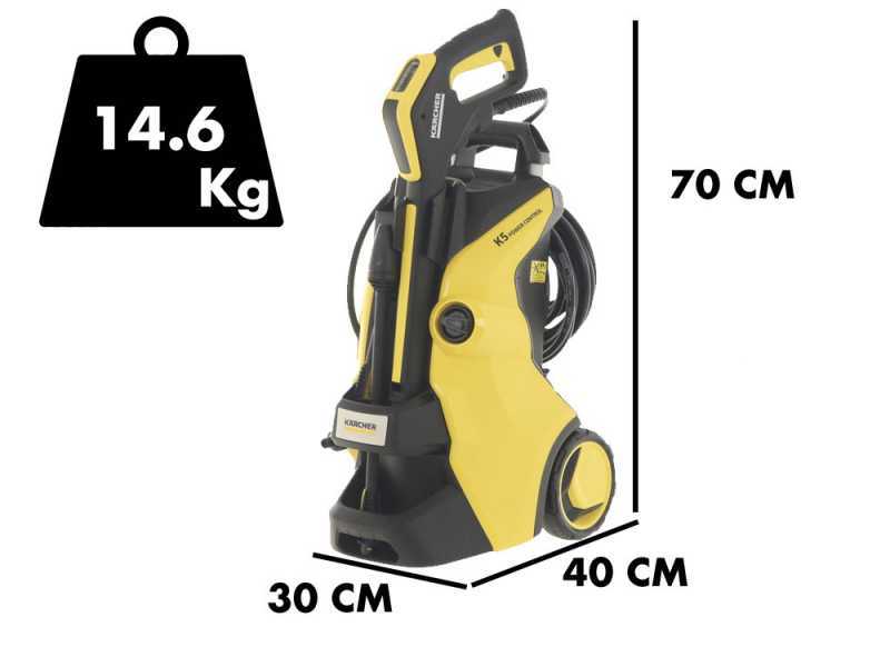 Karcher K5 Power Control Cold Water Pressure Washer 500 L/h - 145 bar