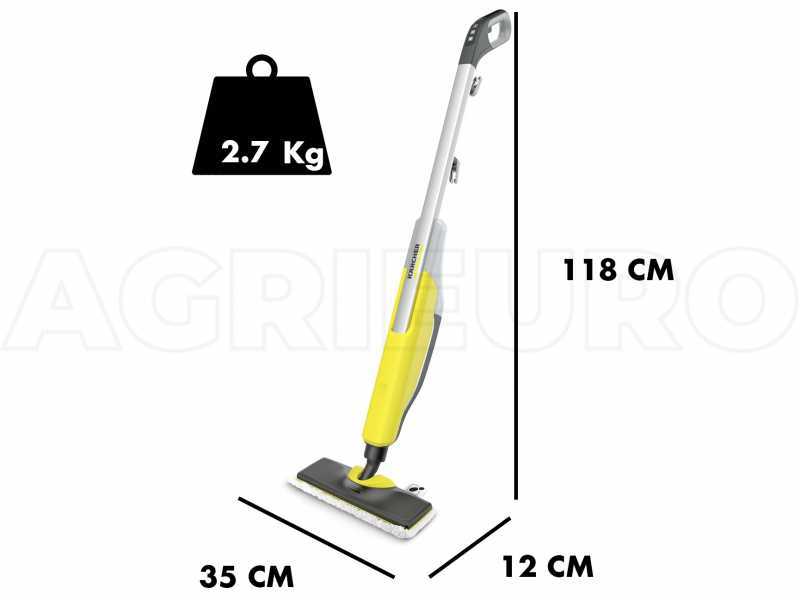 KARCHER SC2 Upright EasyFix Steam Cleaner - non stop steam- sanitizer- 1600 W