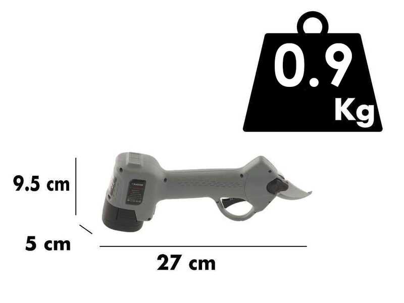 BlackStone BPS-25 Electric Pruning Shears - 2 batteries 2.6 Ah 16.8 V