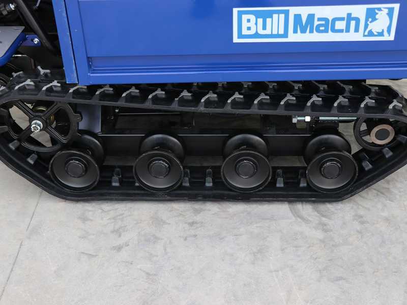 BullMach Helios 500 E Tracked Power Barrow - Hydraulic Extendable Barrow 500 Kg