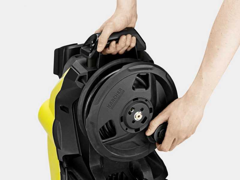 Karcher K5 Premium Smart Control Home + Home Kit - Cold water pressure washer - Bluetooth and Home &amp; Garden App