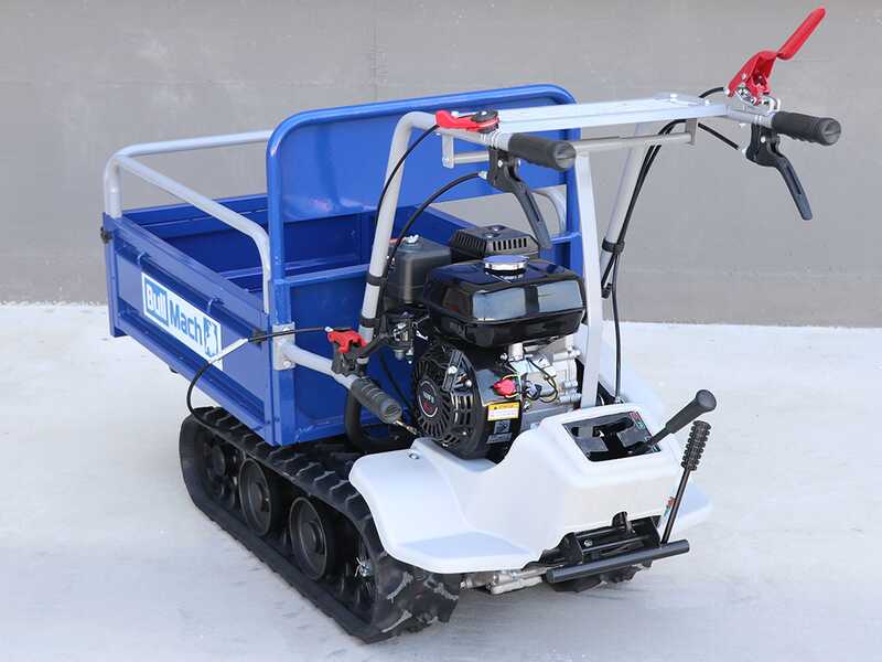 BullMach Helios 320 E Tracked Power Barrow - Extandable Manual Barrow 320 Kg