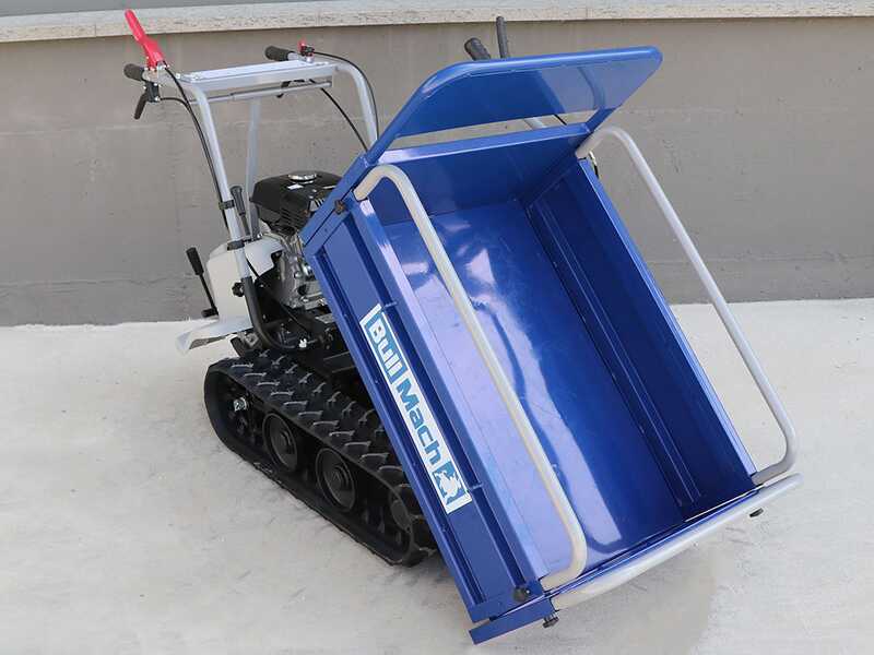 BullMach Helios 320 E Tracked Power Barrow - Extandable Manual Barrow 320 Kg