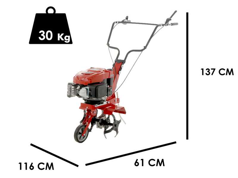Einhell GC-MT 2536 - 5 HP Petrol Garden Tiller - 150 cc Engine