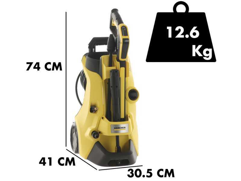 Karcher K4 Power Control Electric Cold Water Pressure Washer, 420 L/h - 130 bar
