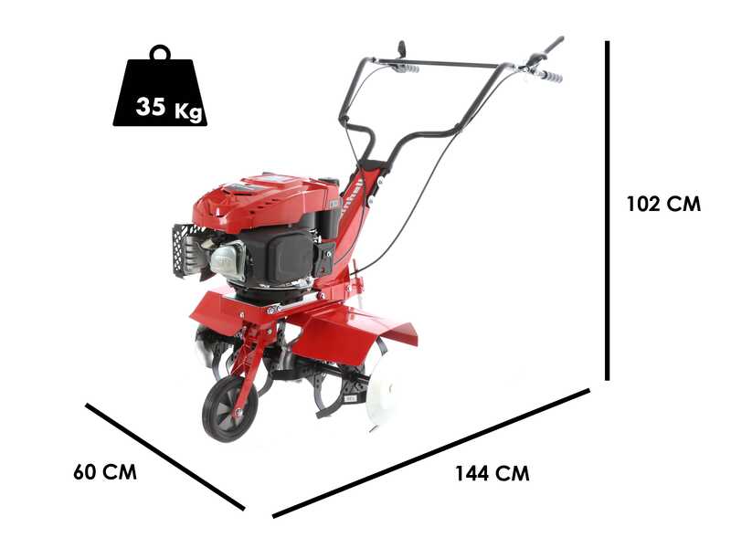 Einhell GC-MT 2560 LD - 5 HP Petrol Garden Tiller - 150 cc Engine