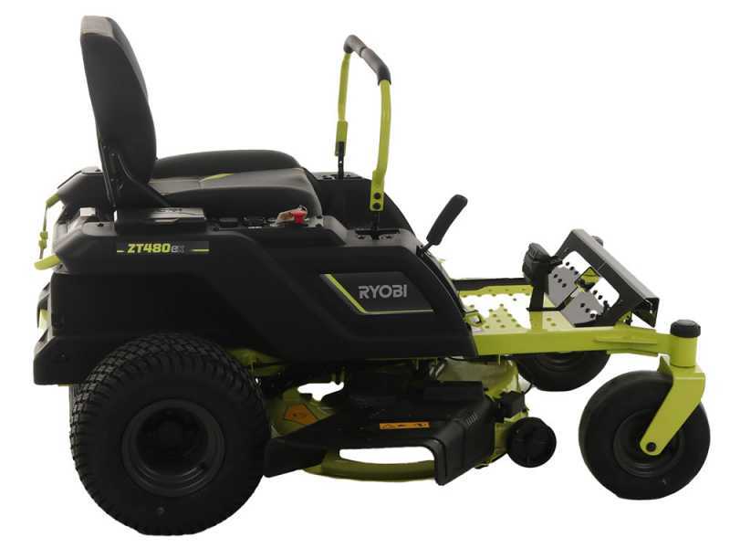 Ryobi electric riding lawn mower sale discount