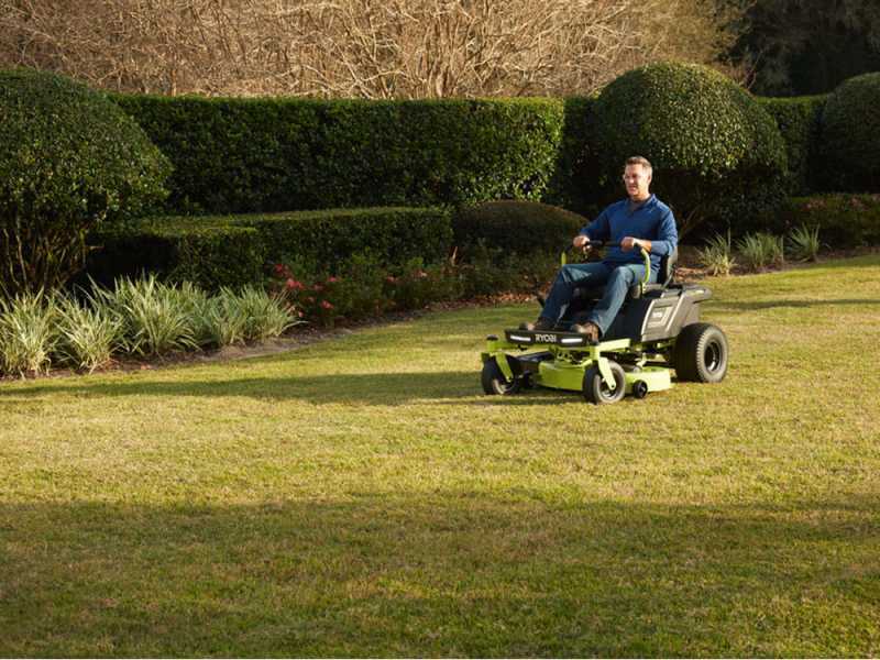Ryobi ZTR480ex ZTR Battery powered Riding on Mower zero turn best deal on AgriEuro